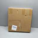 Acrylic Coffee Table Round, Sofa Side Table Mid Century Modern End Table for Living Room, Bedroom, Office, 15.7" W 19.7" H (Clear, Small)