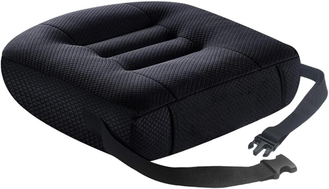 ZAVM Adult Booster Seat for Car, 17"*17",4" Thick Car Seat for Short Drivers, Butt Cushion for Office Chairs, Car Seat Cushions for Driving