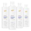 Dove Shampoo 4 count Intensive Repair for Damaged Hair with Bio-Protein Care Technology and Amino Serum 12 Fl Oz