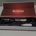 Steam Flat Iron Hair Straightener - Professional Hair Straightening Irons for Smooth and Frizz-Free Results (Black)