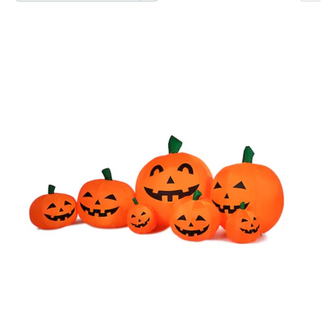 3-ft Lighted Happy Halloween Inflatable
