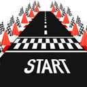 37 Pcs Race Car Party Decorations, 12 Orange Traffic Cones with Holes on Top, 24 Checkered Flags, 1 Racetrack Floor Runner,for Race Car Birthday Party Table Centerpiece Supplies