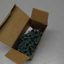 HISHINY Christmas Lights 100 Count Clear Christmas Tree Lights String with Green Wire for Outdoor Indoor Christmas Decorations Wedding Decorations Valentines Day Decor,UL Certified (21feet) (Warm White)