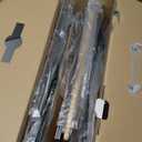 SNTD Bread Box - Kitchen Countertop Bread Storage Container with Bamboo Cutting Board, Adjustable Vent Hole Dials, Black