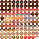 Two Rivers Coffee Pods Compatible with K Cup Brewers Including 2.0, Assorted Flavored Coffee 100 Count