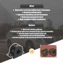 928-344 Front Sway Bar Bushings For Cadillac Chevy GMC Vehicle Escalade Avalanche Express Silverado Tahoe Suburban Savana Yukon Replace 1985-2007 Replace #K6408 28mm(Black)