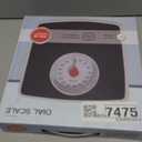 Taylor Battery Free Analog Scales for Body Weight, 330LB Capacity, Easy to Read Large 4.25-inch Dial, 10.3 x 10.6-inch Vinyl Mat Platform, Black