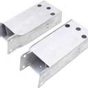 ApplianPar Front Left and Right Side Bumper Bracket Support for Mercedes-Benz GLA250 CLA45 AMG