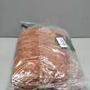 RECYCO Chenille Throw Blanket for Couch, 60"x80", Rust