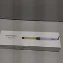 Rotating Curling Iron 1 inch for All Hair Types-Rapid Heating Automatic Curling Iron-Self Hair Curler-zavarea Professional Curling Wand with Long Titanium Barrel-Dual Voltage (Purple)