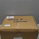 72-Inch Huntsman High-Pile Faux Fur Christmas Tree Skirt with Hidden Slide Clasp Closure and Durable Microfiber Backing, Ivory