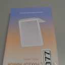 FUNTOUCH Rechargeable Travel Makeup Mirror with 72 Led Lights, Portable Lighted Beauty Mirror, 3 Color Lighting, Dimmable Touch Screen, Tabletop LED Folding Cosmetic Vanity Mirror (White)