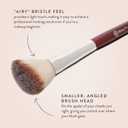 BK BEAUTY 112 SMALL ANGLED FACE BRUSH Precise Angled Blush Brush for Soft, Natural Blend, Ideal for Blush on Smaller Faces & Highlighting