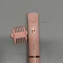 JTLB Electric Bikini Hair Trimmer USB Rechargeable IPX7 Water Proof Dual Head Hair Trimmer for Underarms Legs Arms Face (Pink)
