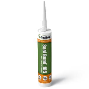 105 Adhesive Sealant  Marine/Industrial Grade, High Strength, UV Resistant, Flexible, Non-Flammable, Waterproof  Superior to Silicone  10.1 oz  White