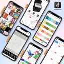 YHC 80 Colors Alcohol Markers Brush Tip with Free App, Chen Rui Dual Chisel & Brush Tips Alcohol Based Markers for Adults Coloring, Alcohol Brush Pens for Drawing, Painting, Illustration, Sketching