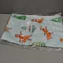 Voatok Christmas Fox Kitchen Towels, Christmas Tree Hand Towels for Bathroom, Blue Christmas Dish Towels Tea Towels for Kitchen, Christmas Kitchen Bathroom Decor, 16x24 Inch