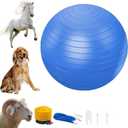 22" Herding Ball - Herding Horse Ball Toys Suitable for Medium-Sized Dogs, Mega Herding Dog Balls with Hand Pump, Herding Ball Toys for Medium-Sized Dogs.