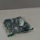 AAGUT 2" Swivel Stem Casters with Locking Brake Threaded 1/4" - 20 x 1 for Furniture and Shelves, Black Replacement Castors, Pack of 4