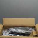 Black Minimalist Swivel Stool with Wheel Perfect for Work SPA Shop Massage Height-Adjustable and Cost-Effective Rolling Stool Chair with Square Seat