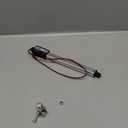 DC HOUSE Mini Electric Linear Actuator Stroke 4"Force 4.5 lbs12V | High-Speed 1.97"/secWeight 0.25KG Ideal for Intelligent Range Hood, Fan Blades, Cabinets, Robotics, Home Automation