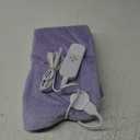 Heating Pad for Back Pain Relief, 33"x17" Electric Heating Pad for Shoulder, Neck, Cramp, Menstrual Pain, Christmas Gifts for Women Men Mom Dad-6 Heat Settings and Auto-Off, Moist/Dry Heat pad, Purple Lavender Bliss