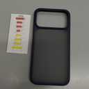 TORRAS Shockproof for iPhone 17 Pro Max Case with Camera Control Button, [12FT Military Grade Drop Protection] Enhanced Grip & Soft Touch Translucent Slim 17 Pro Max Case [3 colors Buttons], Deep Blue