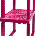 Locker Organizer Shelf Adjustable Width and Height, Ideal Locker for School, Office, and Gym Lockers (2 pack)