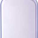 Plastic Cutting Board,Large Cutting Board Dishwasher Safe,Chopping Boards with Non-slip Feet and Juice Grooves,BPA Free,Non-Porous,Rotating Steel Ring Handle,(PURPLE, 15.35"x10.6")