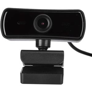 4K Webcam with Built-in Microphone, Widescreen USB Web Camera, Streaming Computer Web Camera for Live Broadcast/Video Conferencing(Black)