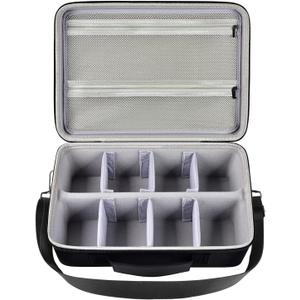 ALLPRIMO Trading Card Case Storage Box for 2700+ Cards. Deck Boxes Travel Organizer Holder Compatible with TCG/ for Topps Baseball Sports/ for C.A.H/ for UNO/ for MTG/ for Yu-Gi-Oh Games -Grey Inner