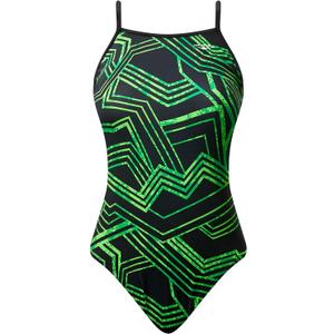 TYR Womens Xtra Life Lycra Fiber Butterfly Back Athletic One Piece Swimsuit (22, Green) TYR Womens Xtra Life Lycra Fiber Butterfly Back Athletic One Piece Swimsuit (22, Green)