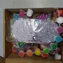 VioraWhite 24 Sets Spring Mandala Suncatchers Crafts Kit Easter Holi Stained Glass DIY Window Ornament Drawing Craft Window Art Paint Your Own Wind Chimes Craft for Party Activity Project Home Decor