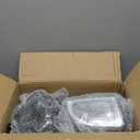 Fog Lights Assembly Compatible for Volkswagen GTI 2010-2014/ VW Jetta GLI 2011-2015 Driving Fog Lamps Replacement with H8 12V 35W Bulbs -1 Pair (Clear Glass Lens)