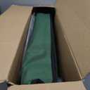 Heated Cat House for Outside, Waterproof Awning & Escape Door Heated Cat Houses for Indoor/Outdoor Cats in Winter, Elevated & Insulated Outdoor Cat Shelter for Feral Cat(Green, 25.2"x16.5"x13")