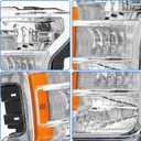 JFN Headlight Assembly Compatible with 2018-2020 Ford F-150 (Left Side) (Driver Side (Left))