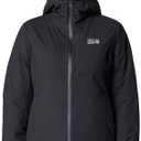 Mountain Hardwear womens Stretch Ozonic Insulated Jacket, Black, Size: Small
