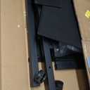 Height Adjustable Overbed Table with Wheel and Charging Station, Tiltable Desk C Shaped End Table for Couch, 2-Tier Overbed Bedside Desk with Storage Shelve for Living Room Bedroom