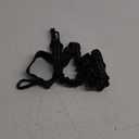 MingXpet 2 Dog Leash, Dog Leash for 2 Dogs, 360 Swivel No Tangle Double Walking Training Leashes for Small Dogs, Comfortable Shock Absorbing Reflective Bungee, Black