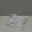 Clear Window Bird Feeder with Strong Suction Cups  Clear Bird Feeding Station with Dual Seed Tray & Water Bowl  Easy to Install and Clean for Outdoor Viewing