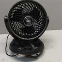 DREO Fan for Bedroom, 12 Inches, 70ft Powerful Airflow, 25db Quiet Table Air Circulator Fans for Whole Room, 120 Adjustable Tilt, 3 Speeds, Desktop Fan for Home, Office, Kitchen, Small Oversize