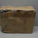 Upgraded Heated Cat House for Outside Escape Door, Highly Insulated Heated Outdoor Cat House Waterproof Awning, Weatherproof Outdoor Feral Cat Shelter for Stray Winter (22.0"L x 12.0"W x 20.0"H, Grayish Blue)