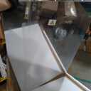 USHOWER Frameless Bathroom Mirror for Over Sink, 40x30 Inch
