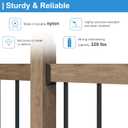30pcs Deck Railing Bracket connectors for 2x4 Railing Wood Posts with Wood Screws (30pcs)