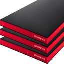 ONREVA Tool Box Foam Organizer 22x12x2 inch 3Pack, Kaizen Sheets for Pro Tool Control, Custom Tool Shadow Inserts for Cases & Drawers, High Density Polyethylene Foam, Black with Red
