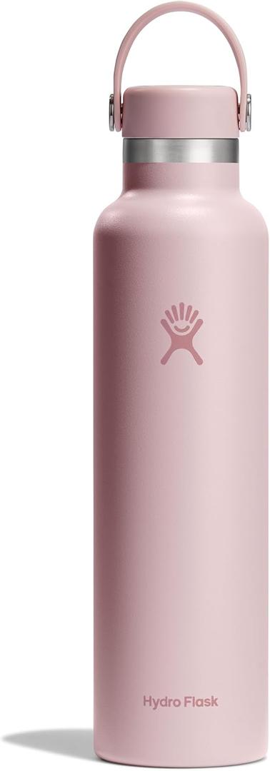 Hydro Flask Water Bottle - Insulated Stainless Steel - Non Spill, Leakproof in 24 Oz Tonal Trillium