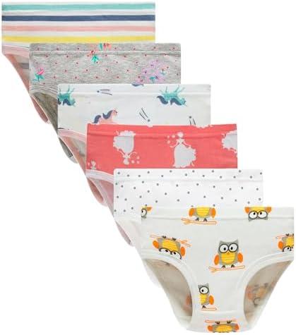 Winging Day Little Girls' Cotton Panties Baby Toddler Soft Underwear Multipack 14 