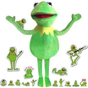 Kermit Frog Puppet, The Muppets Show, Soft Hand Frog Stuffed Plush Toy, Gift Ideas for Boys and Grils- 24 Inches
