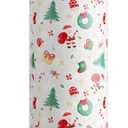 Christmas Insulated Water Bottle with Straw - Leak Proof Stainless Steel Water Bottle for School, Travel, Keeps Cold All Day, One-Touch Flip Lid, Holiday Gifts For Women Men, 24 oz, Santa Parade