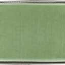 2 x MEEDEE Sage Green Velvet Ribbon 1.5 Inch Single Face Nylon Velvet Ribbon 10 Yards Spool Light Green Ribbons for Christmas Tree, Gift Wrappig, Rustic Wreath, Velvet Bow, Hair Bows, Home Decor